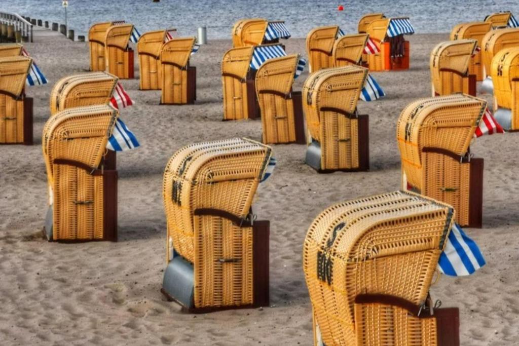 Obj 84 Meerblick Fewo Fuer 2 Bis 3 Personen Strandnah, Wlan Любек Екстер'єр фото